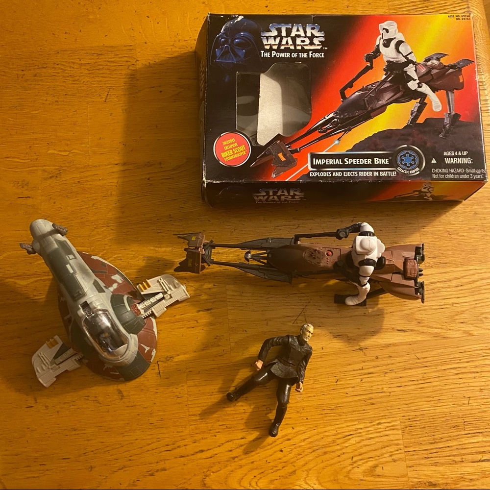Vintage 1990’s Star Wars Figure’s / Action Fleet!